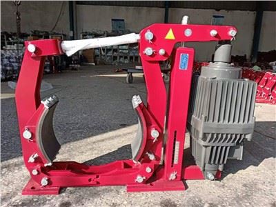 Elektryczny hydrauliczny hamulec bębnowy stosowany do żurawia